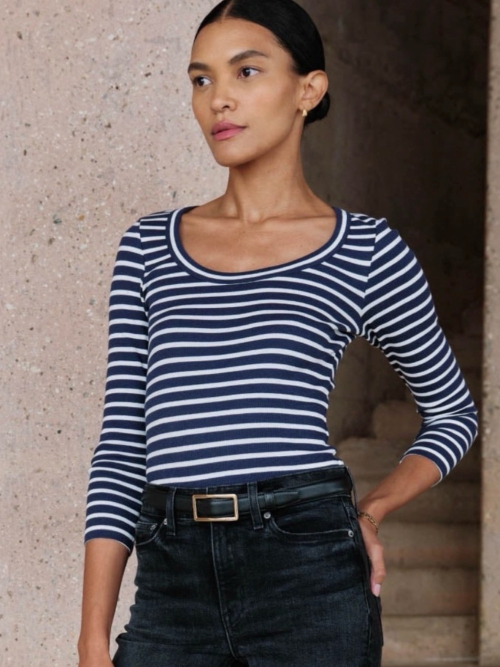 AYR The Open Ended Ribbed Top
